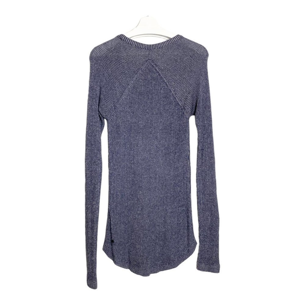 Lululemon Cabi Yoga Sweater Inkwell/Heathered Medium Grey - Picture 3 of 9